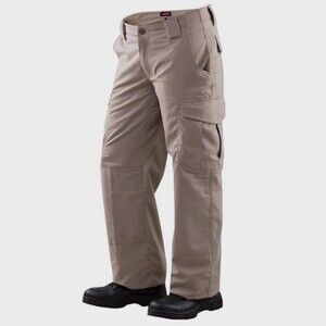 TRU-SPEC Womens Tactical Cargo Pants Size 10 Khaki Tan Multi Pocket